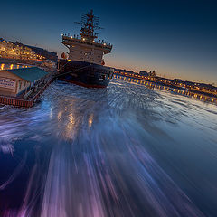 photo "Icebreaker & ice 2"