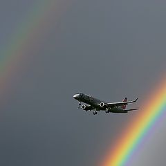 photo "Flying between the rainbows..."