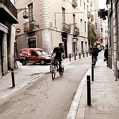 фото "в Готическом квартале Барселоны"