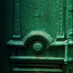 photo "green door. detail"