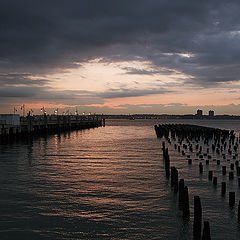 фото "Predawn New York Harbour"