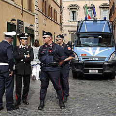 photo "Italian policemen"