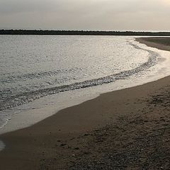 фото "calm in the evening beside the sea"