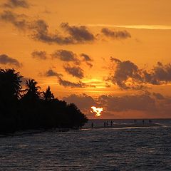 photo "Sunset in Maldives"