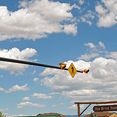 photo "The sky is for pedestrians only"