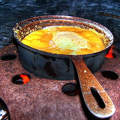 photo "Polenta from the heat"