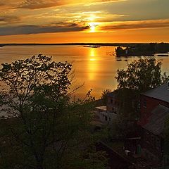 фото "Sunset on the Volga bank"