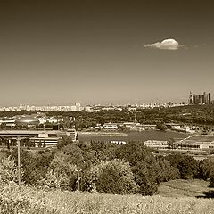 photo "View to rowing canal (Moscow)"