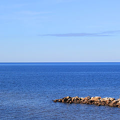 photo "At the outlet of the Volga-Baltic Canal into Lake Onega."