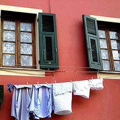 photo "corner of Boccadasse, Genoa"