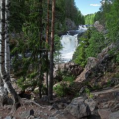 photo "the waterfall Kivach"