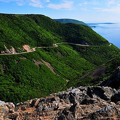 photo "Cabot Trail, Cape Breton"