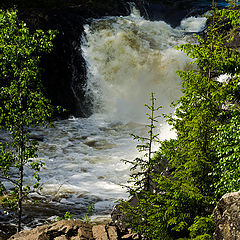 photo "Waterfall Kivach"