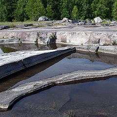 photo "stone terraces of Karelia"