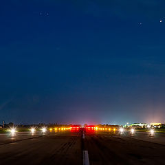фото "Ночь на аэродроме"