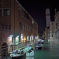 photo "Nightview of the canal"