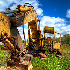 photo "Tanks are not afraid of dirt"