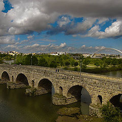 photo "Roman bridge of Merida"