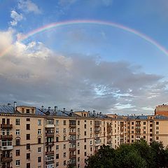 фото "моя радуга в моём дворе))"