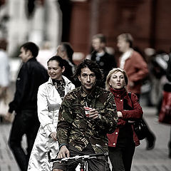 фото "велосипедист."