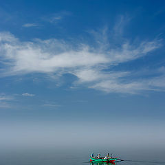 photo "Boat on the lake"