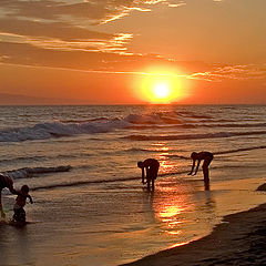 photo "Sunset exercise"