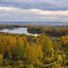 photo "Chulyim river on west of krasnoyarsky kray"