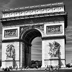 фото "Париж. Триумфальная арка."