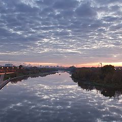 photo "Dawn over the Moscow River"