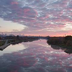 photo "Dawn over the Moscow River 2"