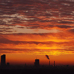 photo "Crimson dawn"