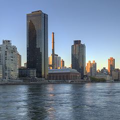 photo "Last rays of sun of upper east side of Manhattan"