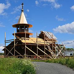 фото "Реставрация Часовни Михаила Архангела (Кижи)"