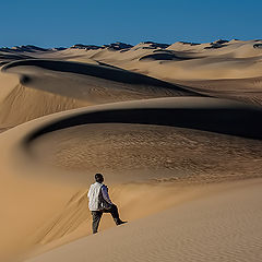 photo "Dunes and photographer"