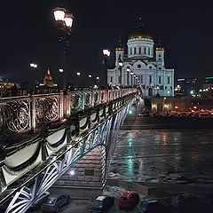 фото "зимний вечер в Москве"