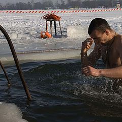 фото "Крещенское купание."