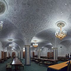 photo "hall of church Cathedral of Christ the Savior"