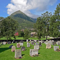 photo "Cemetery in spring"