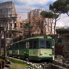 photo "Roman tram..."