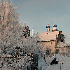 фото "Утро в серебряном инее"