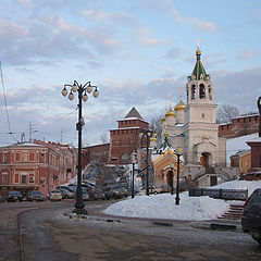 photo "Evening in February. Nizhny Novgorod."