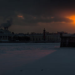 фото "Стрелка в вечер"