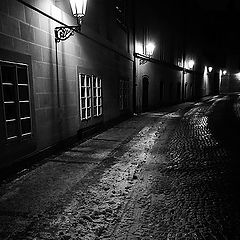 фото "Ночные фонари a улица"