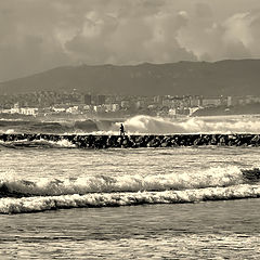 photo ""Among Waves...""