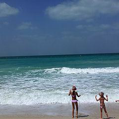 photo "Children and the sea"