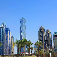 photo "Dubai's skyscrapers"