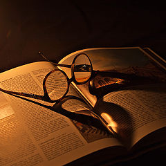 photo "Candle and the Book"