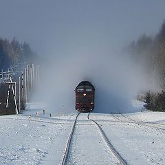 фото "вышел поезд из тумана"