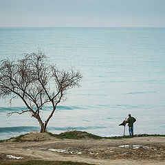 photo "Man and  sea"