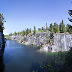 photo "Ruskeala. marble canyon"